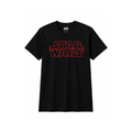 Polera negra logo rojo Starwars